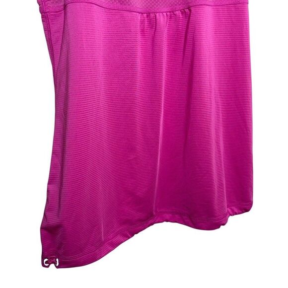 Lucy Tank Top Women's Medium Purple Round Neck Athletic Active Shirt - Picture 3 of 7